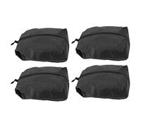 KIMISS 4 Pezzi Set di Scarpe da Viaggio Impermeabili - Borse di Stoccaggio di Grande capacità per Scarpe, Vestiti e Attrezzatura da Palestra con Chiusura con Cerniera - Organizzatori di Viaggi