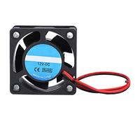KIMISS 40x40x19mm DC 12v, Ventola con Cuscinetto A Manica 5010 12v 5cm 0,15 A 4020 Ventola di Raffreddamento per 3D Accessori per Stampanti Nero