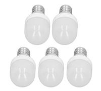 KIMISS 5 Lampadine a LED Ad Alta Efficienza Lampadine a LED Base E12, Luce Soffusa 1 Lampadine 5W 75LM per Lampada da Tavolo Ventilatore da Soffitto Lampada da Parete AC220V,