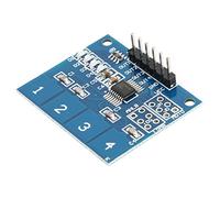 KIMISS 5 Pezzi TTP224 Modulo Sensore Tattile Capacitivo a 4 Modulo Sensore Tattile Digitale Ad Alte Prestazioni