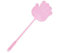 KIMISS 6 Pezzi Colorato in Plastica a Mosca Lunga Svatter a Mosca-strumento Anti- a Forma di Palma Ecologica e Leggera per Uso Domestico (Come mostrato)