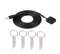KIMISS 6000CD cavo con jack 3,5 mm e adattatore audio a 12 pin, per auto, con strumenti per l’estrazione dei CD