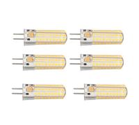 KIMISS 6Pcs Gy6.35 LED, 700lm 72 LED 360 Gradi Gy6.35 LED Lampadina 7W AC DC12V G 6 35 G6.35 Corn Light per Lampade a Sospensione Soffitto Luce Calda (2700K 3000K) (Luce calda)