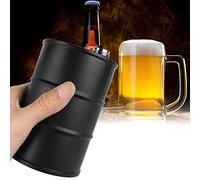 KIMISS 700ml Contenitore Portatile in Acciaio Inossidabile per Birra | Materiale durevole, comodo per i viaggi, ideale per uso esterno