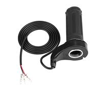 Impugnatura dell'acceleratoreper moto,KIMISS acceleratore motociclistico universale acceleratore elettrico speed throttle grip con 3 fili 12, 24, 36, 48V