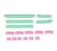 KIMISS Accessori per Macchine per Maglieria - 17 PC Motivo Camp Cime a Punti per KH860 KH871 KH891 KH894 - CAM di Sostituzione per un'esperienza a Maglia Liscia