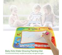 KIMISS Acqua per Bambini Tappetino da Pittura con 2 Penne - Tappetino Artistico Colorato, Riutilizzabile, Non Tossico per l'apprendimento e il Divertimento