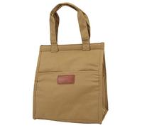 KIMISS Adatta per Borsa Termica per il Pranzo Isolata in Foglio di Alluminio - Borsa per il Pranzo in Tessuto di Bue di Grande capacità per Cibi Caldi - Impermeabile con Tasca per l'uso Quotidiano