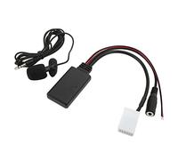 KIMISS Adattatore audio Bluetooth, 12pin Autoradio RD4 Bluetooth Music Audio Cable Adattation Sostituzione per C2 C3 C4 C5 C8 (con microfono)