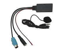 KIMISS Adattatore Bluetooth per Auto, Modulo AUX per KCE-236B, Microfono Vivavoce con Isolamento Acustico