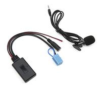 KIMISS Adattatore Cavo AUX Ad Alta fedeltà con Microfono Vivavoce Sostitutivo per Radio Smart Fortwo 450-5.0 a Bassa Latenza