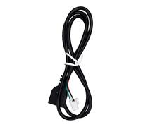 KIMISS Adattatore Cavo USB per Auto Cavo Connettore Adattatore per Cablaggio USB Stereo per Auto 74 Cm Plug and Play in Plastica con Ricarica Rapida Trasferimento Dati per Host (4 perni)