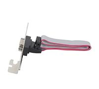 KIMISS Adattatore Header per Porta Seriale a 9 Pin con compatibilità Stabile per l'aggiunta di una Porta COM a 9 Pin - Soluzioni con Staffa DB9