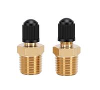 KIMISS Adattatore Maschio 1/4in NPT a Valvola Maschio Standard, per Accessori di Gonfiaggio