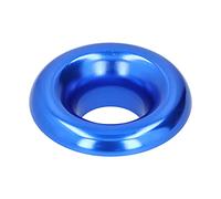 KIMISS Adattatore per Stack di velocità del Clacson con Presa d'aria Fredda da 3,5 Pollici - Modifica dell'auto in Alluminio CNC Migliore Risposta e Prestazioni dell'acceleratore (BLUE)