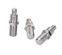 KIMISS Adattatore per Vite per Treppiede Antiruggine Conversione da 3/8 a 1/4, Squisito e Facile da Montare