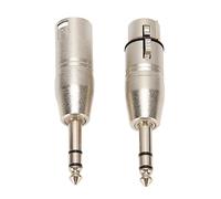 KIMISS Adattatore TRS 1/4 Pollici a XLR, Connettore Resistente e
