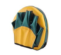 KIMISS Adatti per Mini da Boxe con Messa a Fuoco Curva - Cuscinetti Bersaglio Leggeri in Pelle PU per Boxe, Muay Thai, Allenamento Taekwondo (Yellow)