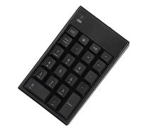 KIMISS Adatto per Tastierino Numerico per Laptop: Tastierino Numerico USB Wireless da 2,4 GHz con 22 Tasti, Design Portatile per un Facile Utilizzo con Laptop, Tablet e Altro