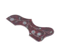 KIMISS Adesivo Battipenna per Chitarra J-200 - Protezione Antigraffio Autoadesiva Spessa 2,5 Mm con Bellissimo Design Floreale in Celluloide