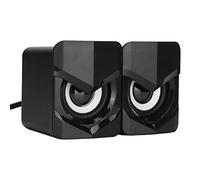 KIMISS Altoparlante da Tavolo USB Cablato - Mini Altoparlanti Multimediali per Computer per PC, Laptop, Telefono Cellulare e Monitor - Suono Nitido, Controllo del Volume, Design Compatto (Versione