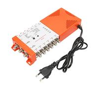 KIMISS Amplificatore di Distribuzione a 12 con Filtro LTE - Splitter a 12 Vie, Amplificatore a Basso Rumore Ad Alto Guadagno e Segnali TERR, Connettore Femmina di Tipo F