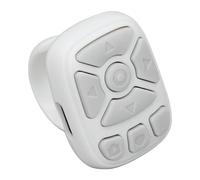 KIMISS Anello di Scorrimento del Telecomando - Pagine Wireless per IOS e con Fotocamera e Controllo Video, Design Indossabile con le per un Facile Utilizzo, Portata di 10 M, Durata della (WHITE)