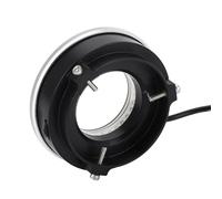 KIMISS Anello Luminoso Polarizzato a LED per Ottico Polarizzato Al Microscopio con Cerchio Illuminante a 96 Perline LED per Applicazioni Ad Alta luminosità