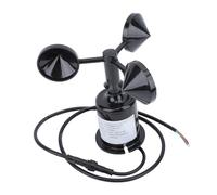 KIMISS Anemometro Digitale Misuratore di velocità del - Sensore Ad Alta Precisione a 3 Tazze per Applicazioni Industriali e Agricole, DC 9-30V