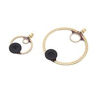 KIMISS Antenna Ad Anello Attivo UV UHF VHF FM a Onde Corte 400M-470MHz Migliore Ricezione del Segnale - Ideale per Malahiteam DSP2