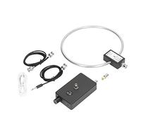 KIMISS Antenna Ad Anello in Acciaio Inossidabile per Ricezione Onde Corte in Ambienti Interni 2,3-30 MHz, Compatibile BNC, Prestazioni Migliorate