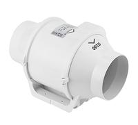 KIMISS Aspiratore da Parete da 220 V da 4 Pollici - Ventilatore da Silenzioso con Volume d'aria Elevato e Basso Rumore per un Uso Efficiente in