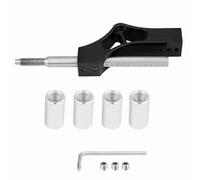 KIMISS auto in lega di alluminio e acciaio INOX, regolabile in altezza a leva prolunga per pomello del cambio manuale