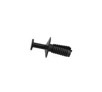 KIMISS Auto Rivetto di spinta in plastica Tronco per paraurti Assortimento di fermi per clip assortiti (nero) (100 pezzi)