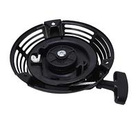 KIMISS Avviamento a Strappo di Ricambio per Tosaerba Materiale in Ferro ABS di qualità Superiore Durevole Montaggio Diretto per Motori GXV160 GXV140 Artiglio Dritto Nero 139 Mm 54 Mm