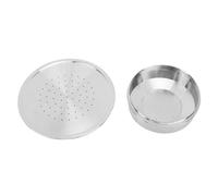 KIMISS Baccelli di caffè in Acciaio Inossidabile Riutilizzabili per HD7801 - Capsula Ricaricabile con Filtro a Maglie Fine - Accessorio per la Produzione di caffè Ecologica