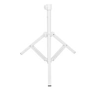 KIMISS Base Ombrello della Spiaggia - Supporto Treppiede di Ferro Pieghevole Portatile per Giardino, Campeggio e Pesca, Vite Regolabile, Soluzione di Ombra Durevole