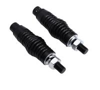 KIMISS Base per Luci a Frusta a Molla per Carichi Pesanti per UTV, ATV, Camion, Go Kart - Staffa di Montaggio Flessibile in Acciaio per Luci a Frusta a LED