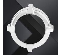 KIMISS Batticarne in Lega di Alluminio - Nut per Tritacarne Universale, Ideale per Uso Domestico e Professionale, Facile da Installare e Pulire