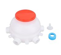 KIMISS Biberon per Maialini Secchio per Mangiatoia per Agnelli 6 Capezzoli Brocca per Latte per Agnelli Bottiglie per Allattamento Mangiatoia per Maialini da 2,5 Litri per Bestiame Giovane Pollame