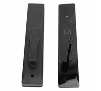 KIMISS Blocco della Voce Intelligente con Password di Impronte Digitali, Lega di Alluminio, Voce Senza Chiave, Controllo delle App, Blocco della Porta Elettronica per Casa