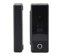 KIMISS Blocco di Sicurezza della Porta Elettronica in Vetro, Blocco di Sicurezza per Porte in Vetro Intelligente con 4 Metodi di Sblocco, Interfaccia di Tipo C, Impronta Digitale, Password, Scheda e