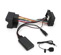 KIMISS Bluetooth 12Pin Bluetooth Aux-In Cavo Adattatore Audio Stereo con Microfono Adatto per 207 307 407 308 Bluetooth Aux-In Cavo