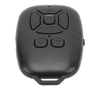 KIMISS Bluetooth 4.0 Otturatore Remoto, Video Bluetooth Remoto Fotocamera Wireless Telecomando ABS Controllo Remoto App Girapagina per Selfie Foto Video (Nero)