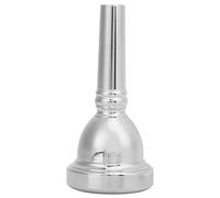 KIMISS Bocchino per Corno da 1/2 Pollice per Trombone Tenore - Materiale in Rame di Alta qualità, Accessorio Resistente all'usura e Alla Corrosione per Musicisti (SILVER)