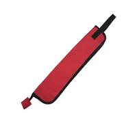 KIMISS Borsa di Stoccaggio del Tamburo Irin, Supporto per Bacchetta Portatile con Manico, Borsa a Sospensione Rossa per Bacchette, Organizzatore di Accessori (rosso)