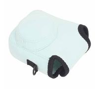 KIMISS Borsa per Fotocamera Istantanea a Prova di Polvere e Facile da Usare con Tracolla Regolabile, Compatibile con Mini 12-Stile di Colore Solido Leggero (verde chiaro)