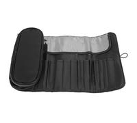 KIMISS Borsa Portaoggetti Portatile Pieghevole per Strumenti cosmetici: Borsa Organizer per Pennelli per Trucco, Rossetto e Crema per gli Elementi Essenziali di Bellezza in Movimento