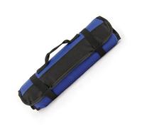 KIMISS Borsa Roll di Strumenti Chef Portatile con Slot per Coltelli e Stoccaggio Organizzato - Bue Tessuto Culo Culinario Custodia con Manico per Viaggi Culinari (BLUE)