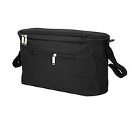 KIMISS Borsa Sospesa del Carrello - Borsa di Stoccaggio dell'organizzatore per Passeggini per Pannolini, Bottiglia e Porta a Tazza